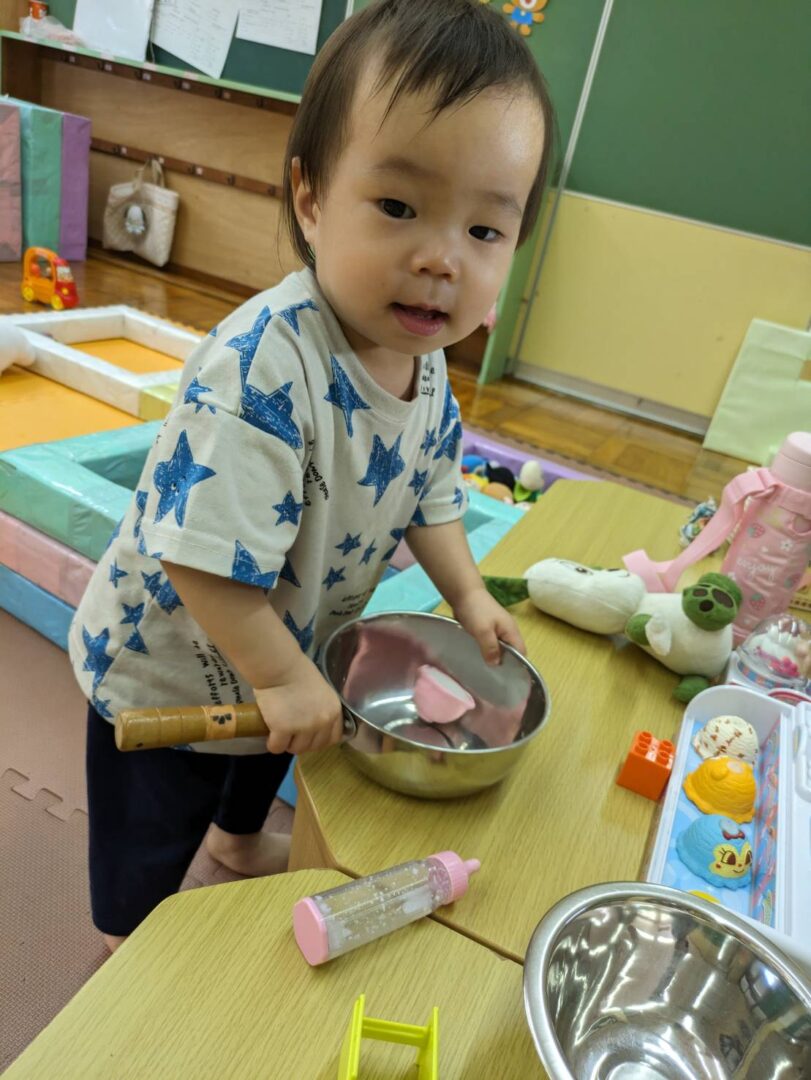 たんぽぽ1.2組遊びの様子🍍🍍